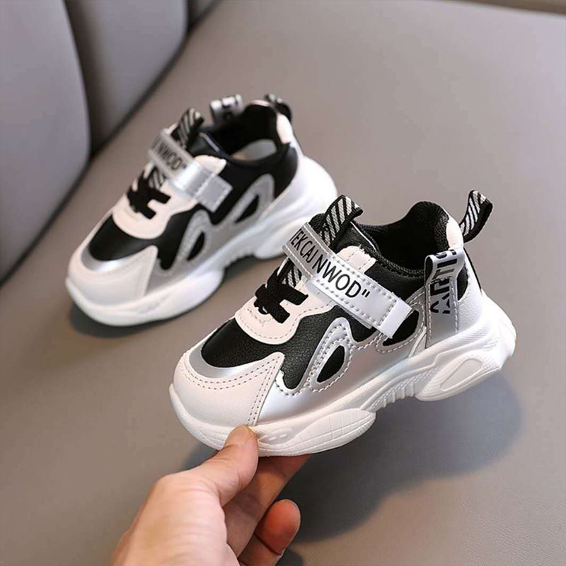 1-5 år gamla barns höstskor för pojkar, trendiga, 3 sportskor, andningsbara, 2 flickskor och 4 enkelskor._voghion.com