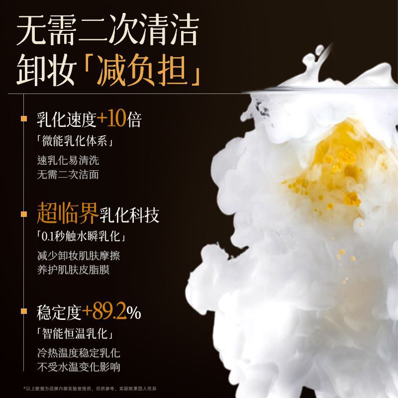 Aceite limpiador de té negro confuciano, suave y no irritante, limpieza profunda, ojos, labios, cara, desmaquillador tres en uno, fábrica al por mayor, genuino