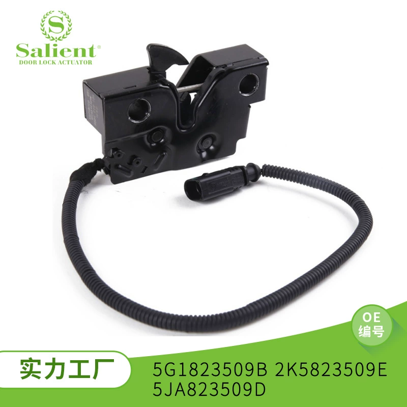 Замок капота для Volkswagen, центральный замок в сборе 5G1823509B, высококачественные автозапчасти, заводской магазин, в наличии