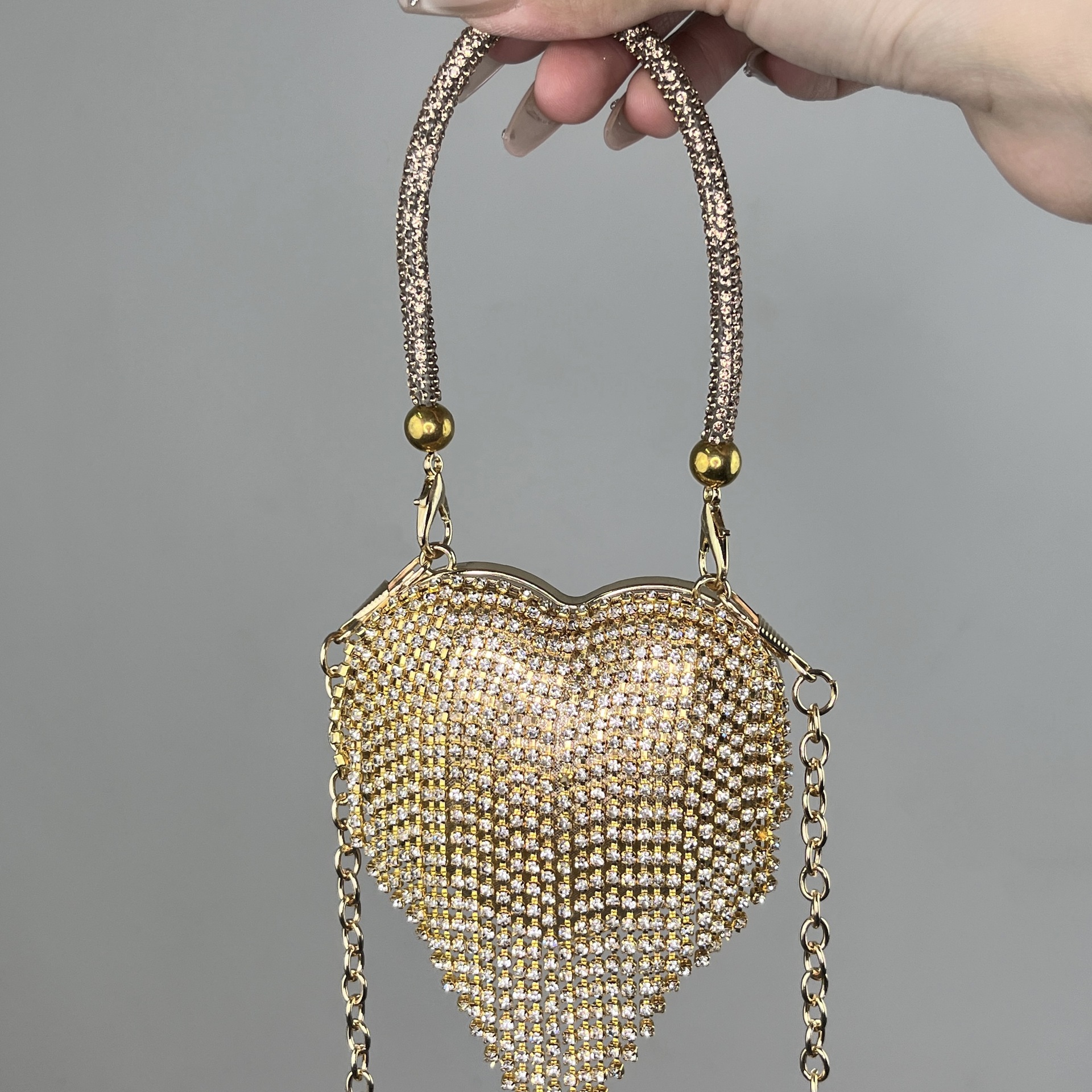 Golden Tassel Love Portable