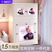被子衣服收纳箱家用超大容量可折叠翻盖整理箱换季衣物储物收纳柜