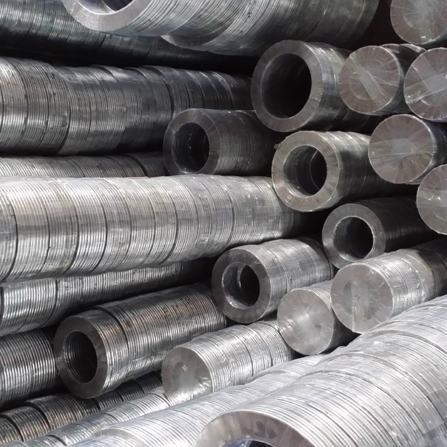 生产金属缠绕垫304不锈钢缠绕垫片密封机械耐腐蚀高温高压耐高温