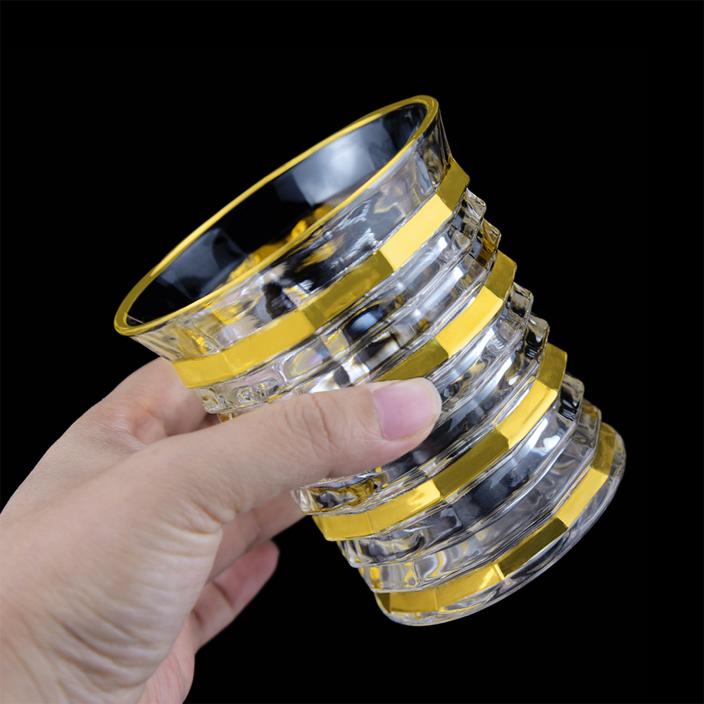 描真金威士忌水晶个性玻璃酒杯 Crystal Glass Wine Glass