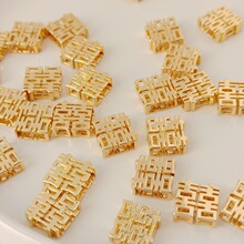 14K�~���������ɫ�U���p���pϲ���11mm�ֹ�DIY����Ʒ���ϵ���