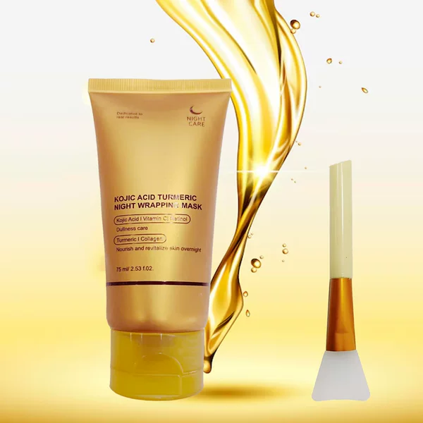 Turmeric Collagen Peel Off Mask Cross-Border Exclusive Turmeric Wrapping Peel Off Mask