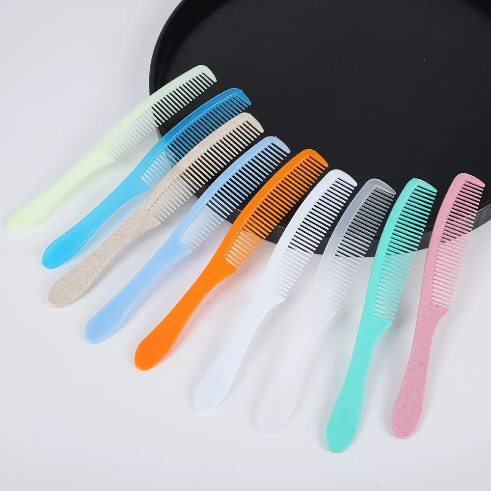 酒店宾馆客房洗漱用品酒店一次性梳子多色可选居家旅游便携梳子
