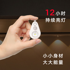 深セン越境工場のミニバッグランプ人体感応充電小夜灯の手作り棚のスポットライトは食器棚のランプに粘着します。
