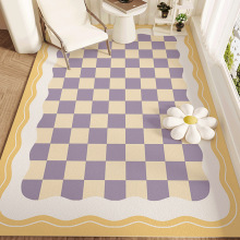 小清新入户地垫皮革地毯玄关进门脚垫耐脏防滑卧室软垫可裁剪门垫