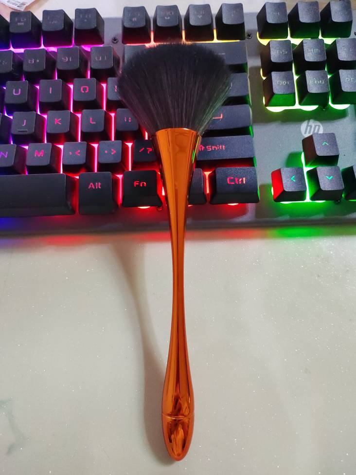 Nuevo solo pequeño cepillo de maquillaje de la cintura herramienta de belleza de plástico cubilete polvo suelto rubor cepillo herramienta de maquillaje individual