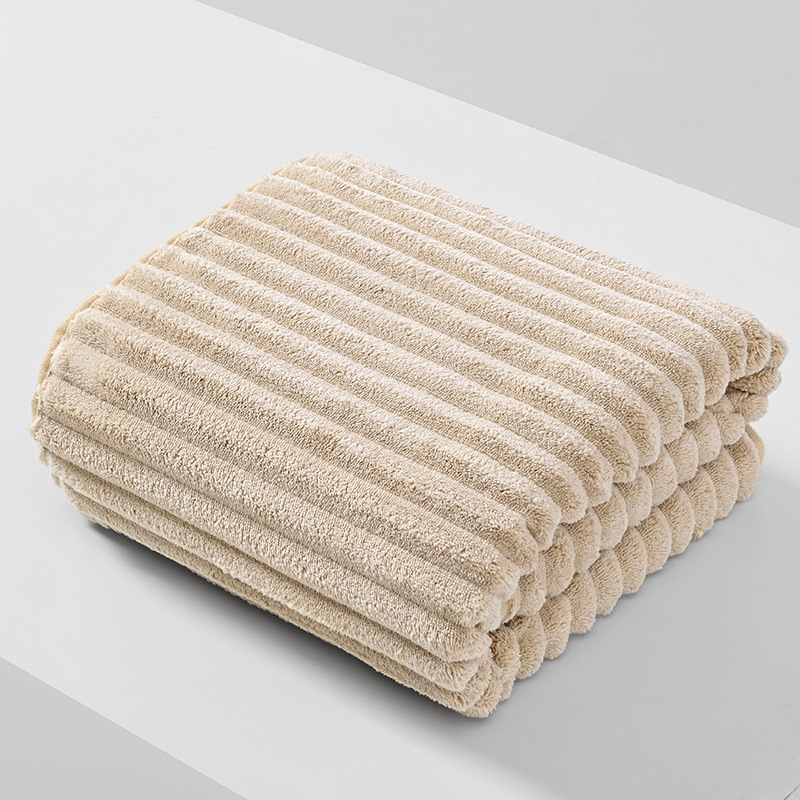 Toallas de coral, algodón analógico, absorción de agua, no es fácil de perder cabello, espesamiento, secado rápido, toallas de baño domésticas, toallas de cabello seco