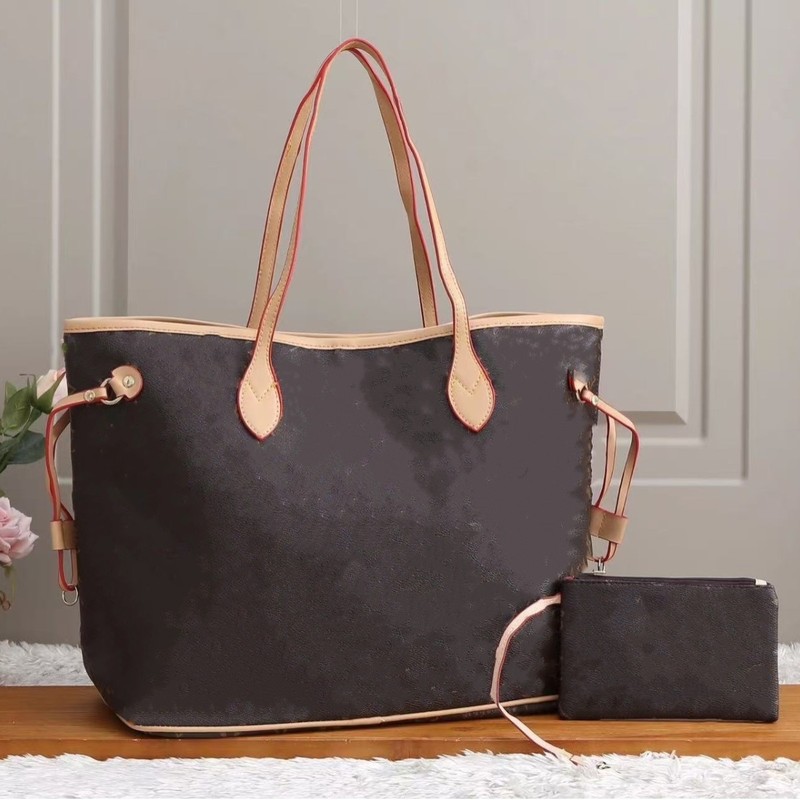 Women's Bag Foreign Trade Big Bag neverfull Old Flower Shopping Bag Large Capacity Mummy Bag Portable Shoulder Tote Big Bag