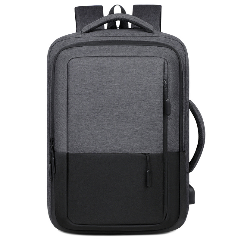 Herren Laptop Rucksack Mit Usb Ladeanschluss Für Arbeit Reise_voghion.com