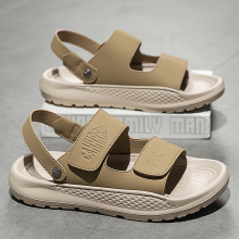 2025年春夏季男士新款简约潮流休闲百搭透气日常舒适男款凉鞋