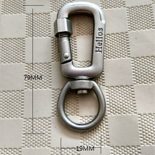 Литой под давлением из цинкового сплава пряжка для поводка для домашних животных, поводок для домашних животных с предохранительной пряжкой, Пряжка для крючка из круглого хвоста из сплава.