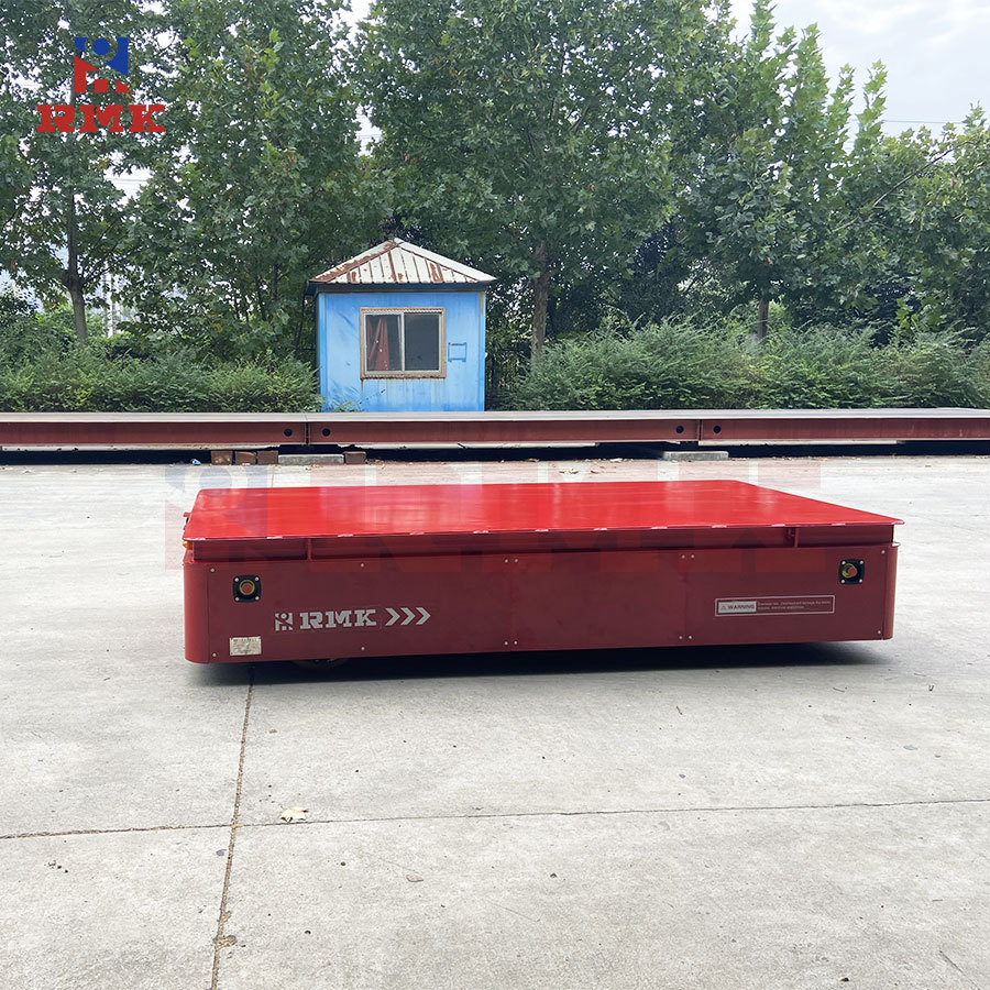 橡胶垫面防撞防滑无轨车 制造生产车间转运车 无轨电动平车