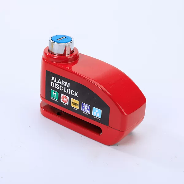 New product mini portable alarm disc brake lock motorcycle smart disc brake anti-theft lock outdoor riding electric car lock