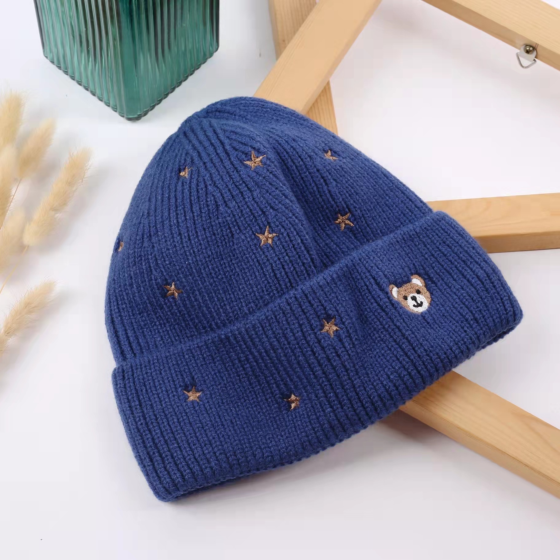 Teddy Bear Knitted Hat 9