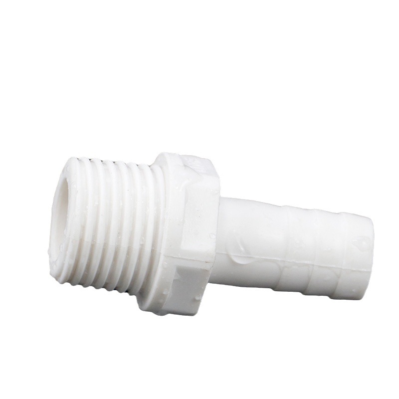 Acoplamiento de la torre de dientes externos de PVC Acoplamiento de manguera de tubería de alimentación interna y externa Cables de boquilla de agua de UPVC Hire de plástico macho