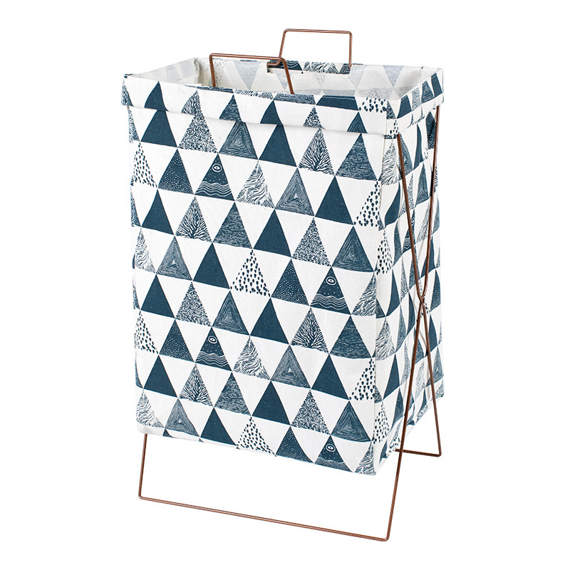 Cesta Plegable para Ropa Sucia, de Algodón y Lino, para Dormitorio