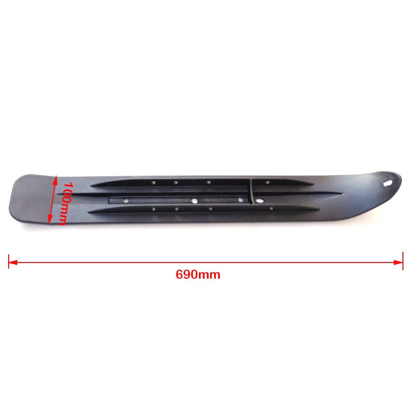ATV ATV Modified Four-wheel Motorcycle Snow Sled Car Crawler Ski Sled Board Front Sled Board