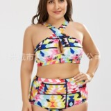 Купальник, 18 года, европейский стиль, большой размер