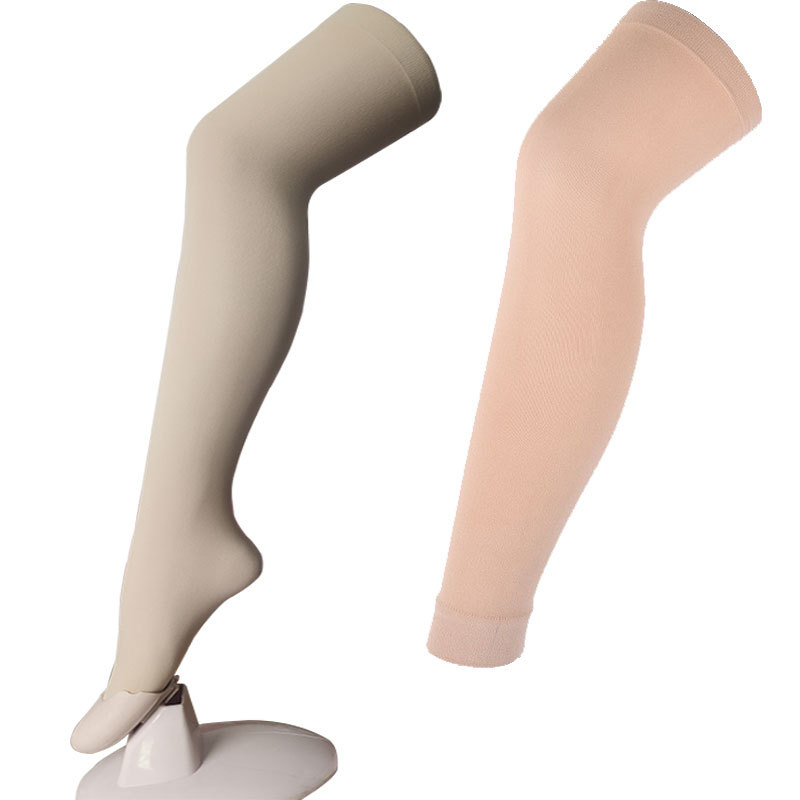Velvet stockings ankle-length leg cover high stockings knee pads over the knee student socks sun protection scar covering calf socks