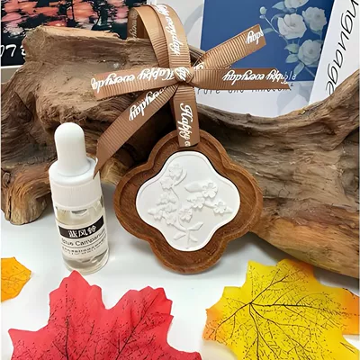 Car hanging Solid Wood Car Fragrance Diffuser Pendant