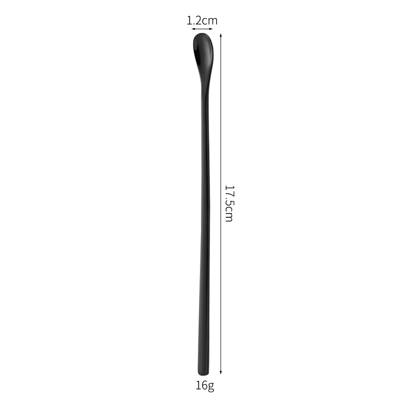 17cm 검은 둥근 꼬리