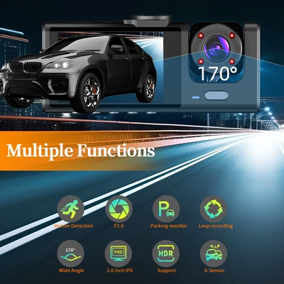 Mobile Phone Connectivity, Simultaneous Recording | Driving recorder