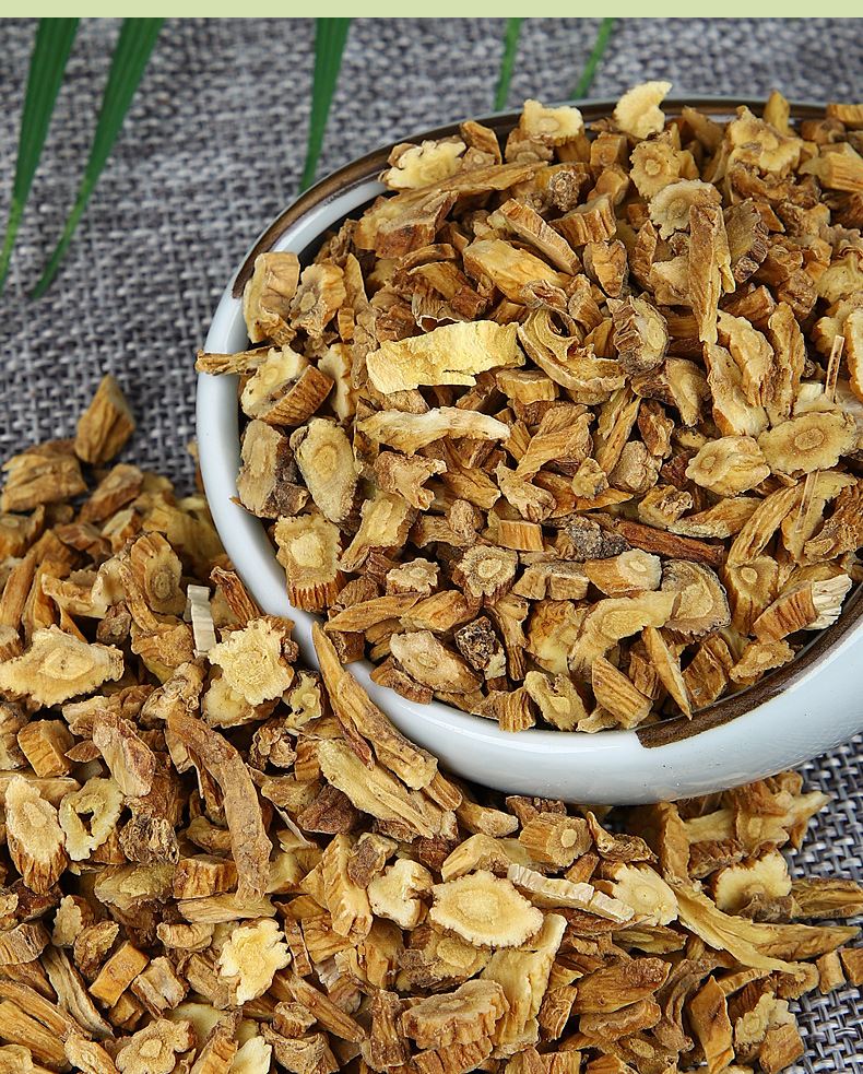 Qin Jiao Slices (Gentiana macrophylla) — Dried Large-Leaf Gentian Root, Unsulfured 500g key features