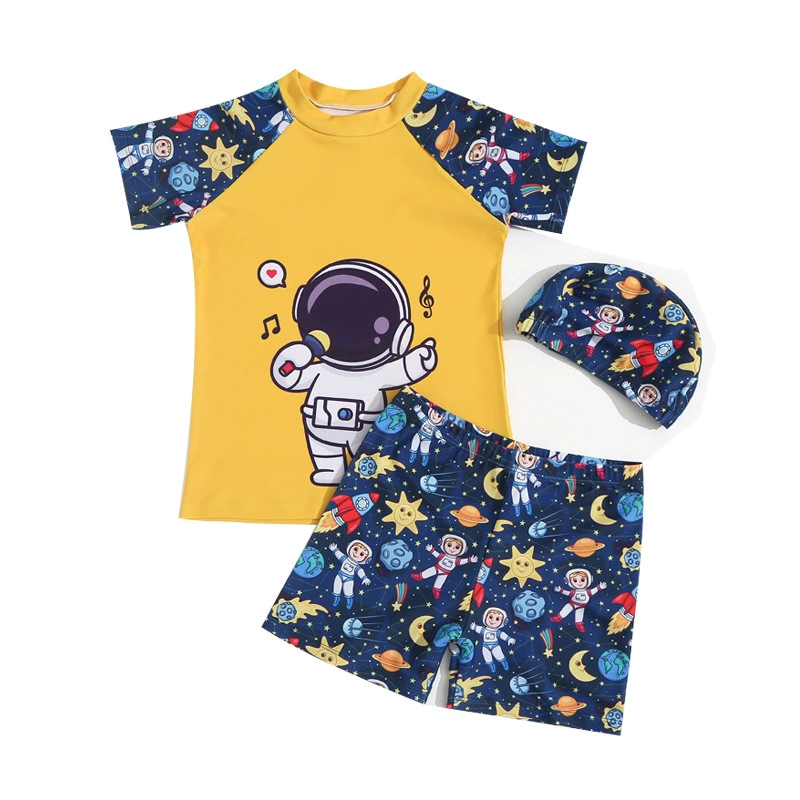 Children's split swimwear for boys, trousers, custom-made, for teenagers