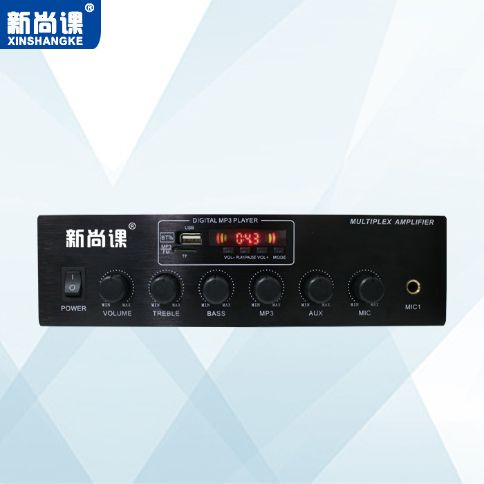 Postal gratuito bluetooth amplificador de potencia USB transmisión de voltaje fijo altavoz de resistencia fija con radio reverberación mini amplificador multifunción