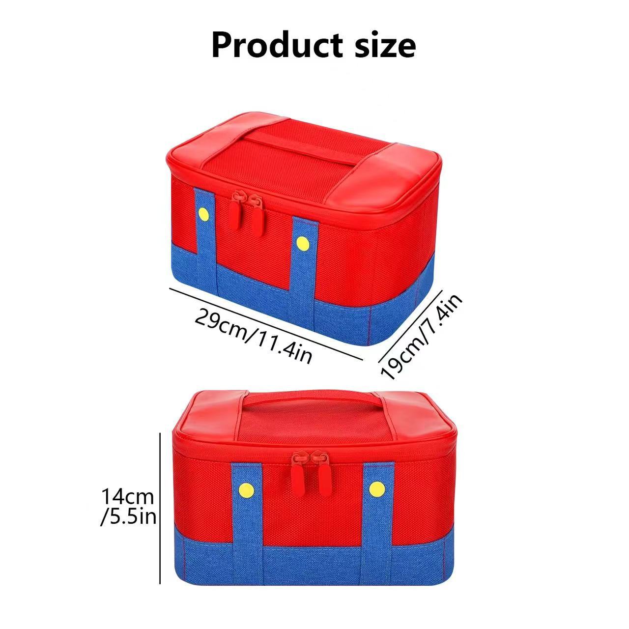 Funda protectora Nintendo switch 2 Bolsa de almacenamiento de viaje OLED Consola de juegos Nintendo NS con gran capacidad