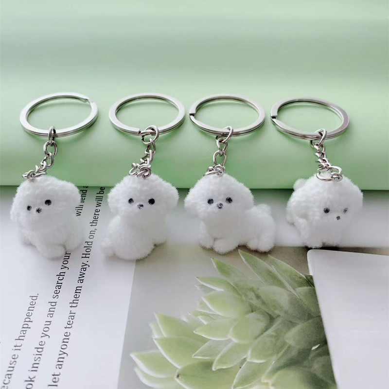 18g Weight Bag Pendant, Keychain Classification Daily Occasion Resin Material Bag, Cartoon, Dog, Tree, Car Pattern Women's Gender Cartoon Style, Cute Style Bag Cartoon Dog Bag Pendant Keychain Resin Women's Cartoon Style Cute Bag Pendant Keychain 1
