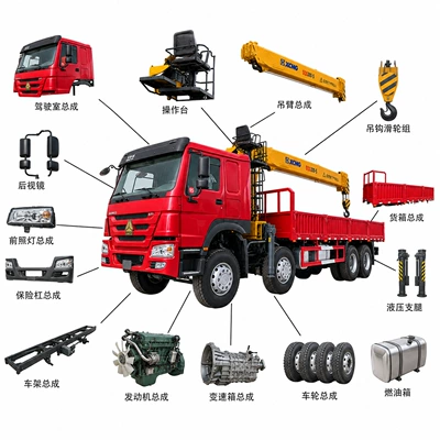 Front Four Rear Eight Engineering Dump Yük maşınları
