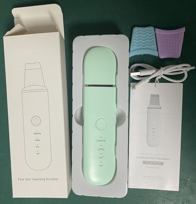 超音波シャベル美容機器毛穴クリーナー顔洗顔器黒頭計シャベルプレゼント|undefined