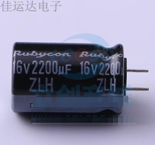 16ZLH2200MEFCCC12.5X20 规格 2200uF 16V 引线型铝电解电容 