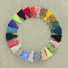 现货60色可选3cm纯棉无头流苏 纺织服饰辅料简约风小流苏穗子环保