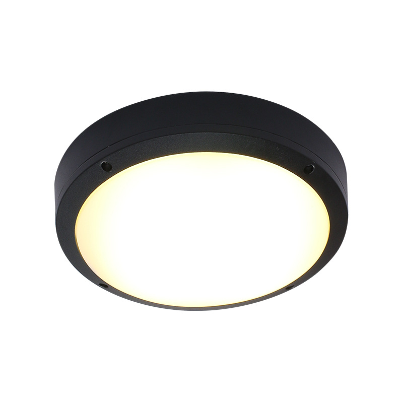 Lámpara de Techo LED Impermeable de Aluminio y PC para Pasillo y Balcón