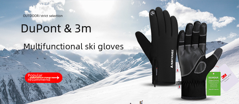 Winter Skihandschuhe Warm Winddicht Wasserdicht Für Damen Und Herren_voghion.com