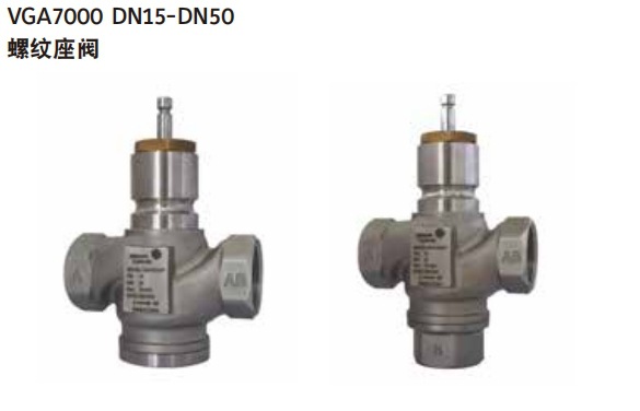 美国Johnson江森电动不锈钢三通调节座阀VGA7803FS VGA7803ER