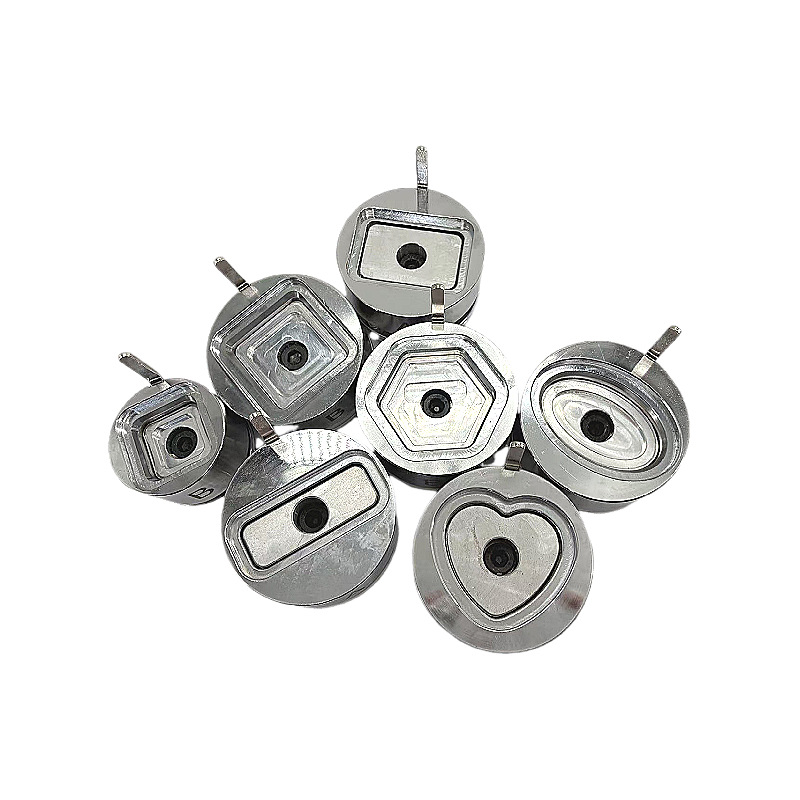 Molde Metálico Especial para Insignias en Forma de Corazón y Rectangular image 6