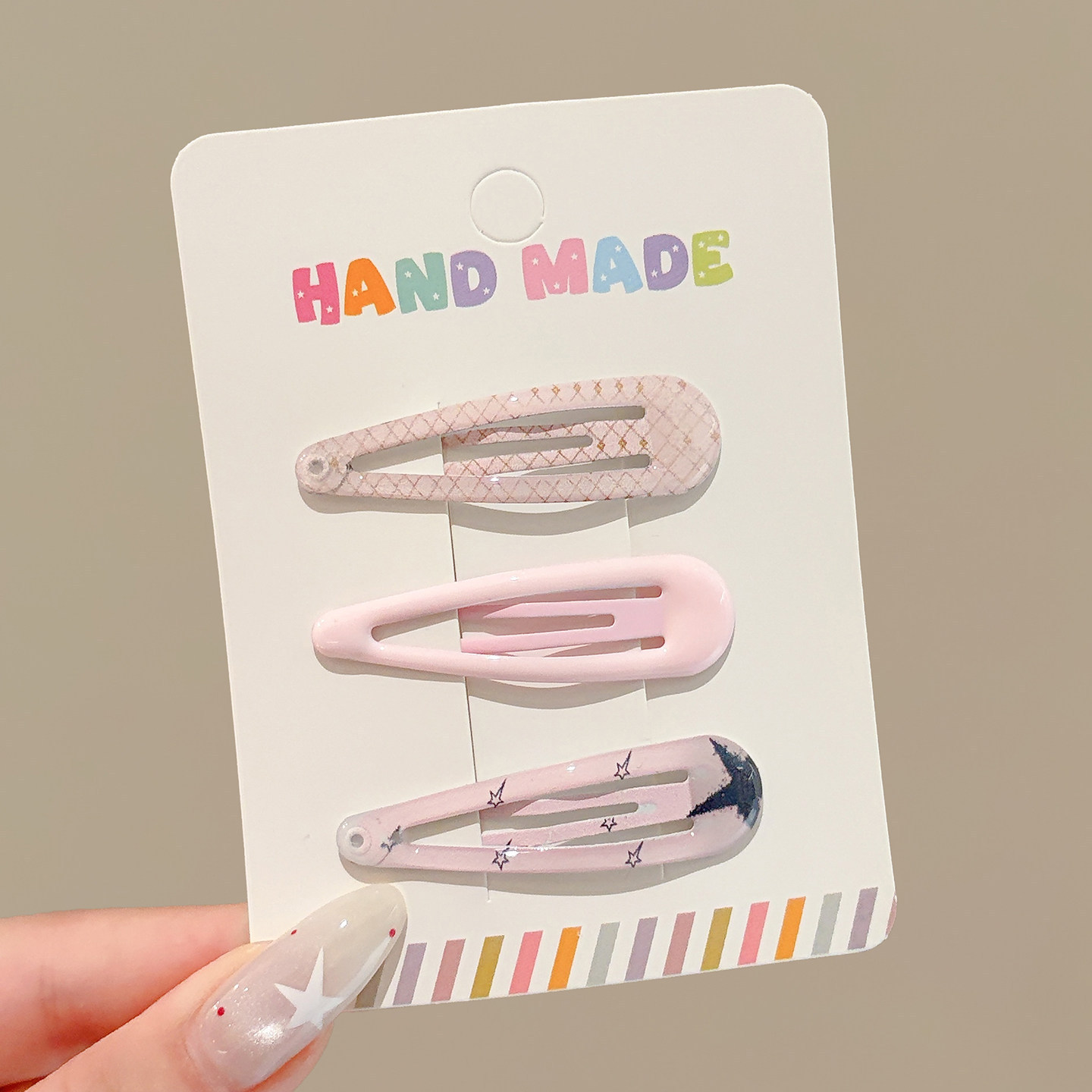 Broches para Cabello BB con Estrella de Cinco Puntas Aleación para Mujeres