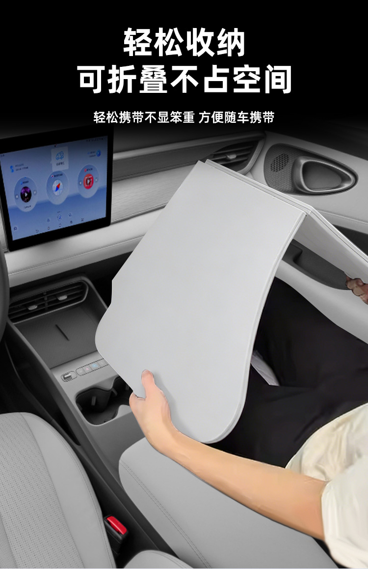 Suitable for Small Table Boards, Seal 05Dmi2025 Car-Mounted Folding Computer Desk Modification Accessories and Supplies