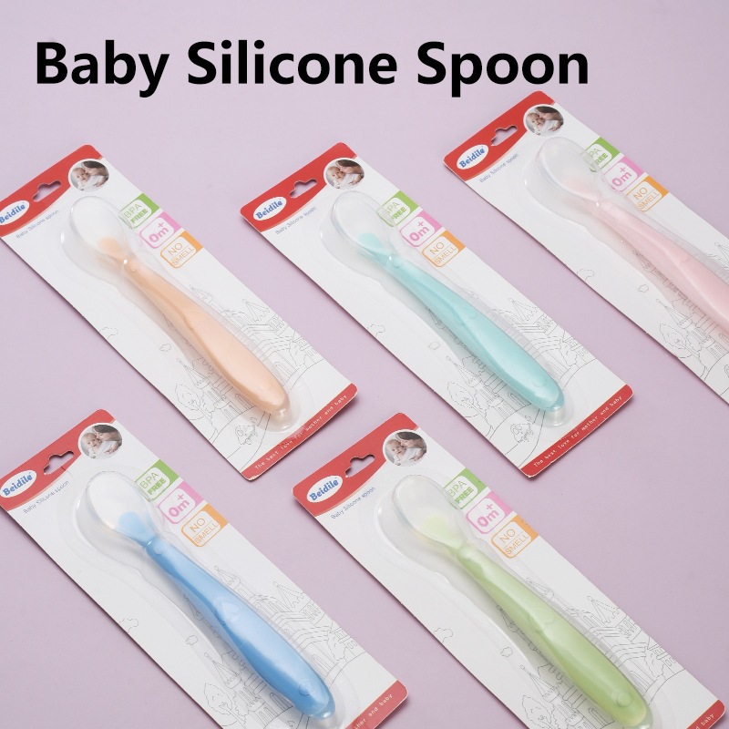 Children's silicone tableware for training for feeding