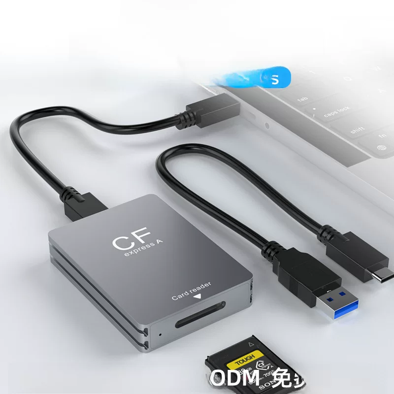 Кардридер USB3.2 Gen2 10 Гбит/с для быстрого фотоаппарата CFEXPRESS TYPE A