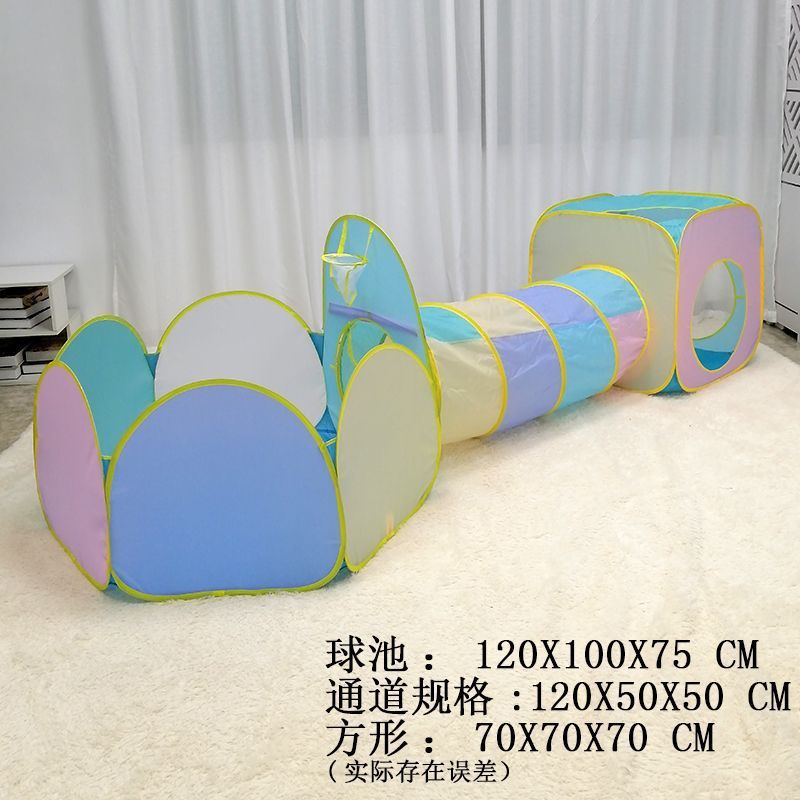 Tienda de los niños interior entrenamiento escalada sensorial kindergarten equipo educación temprana plegable macaron costura princesa