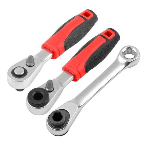 1/4 ratchet socket wrench screwdriver small mini Xiaofei quick wrench 6.35mm bit socket handle
