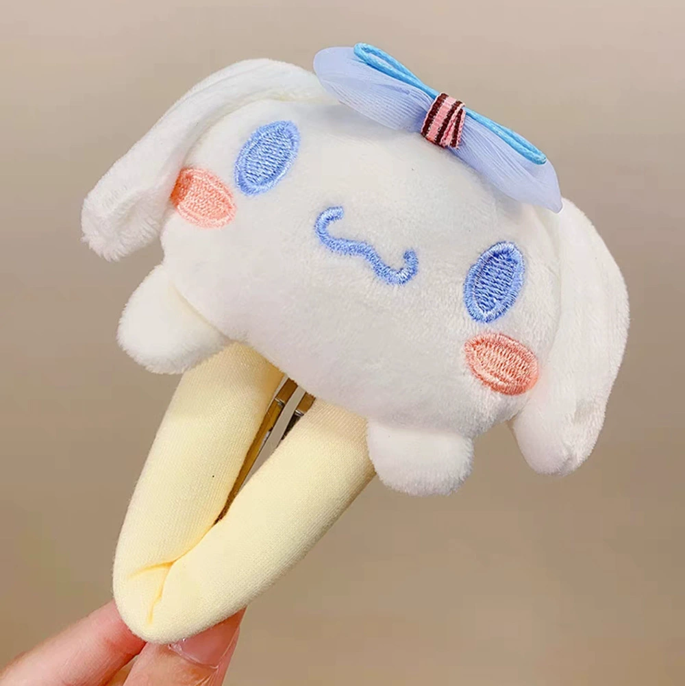 Sanrio, милый кукольный шарж, большая заколка, шпильки для мытья лица, челка, аксессуар для волос