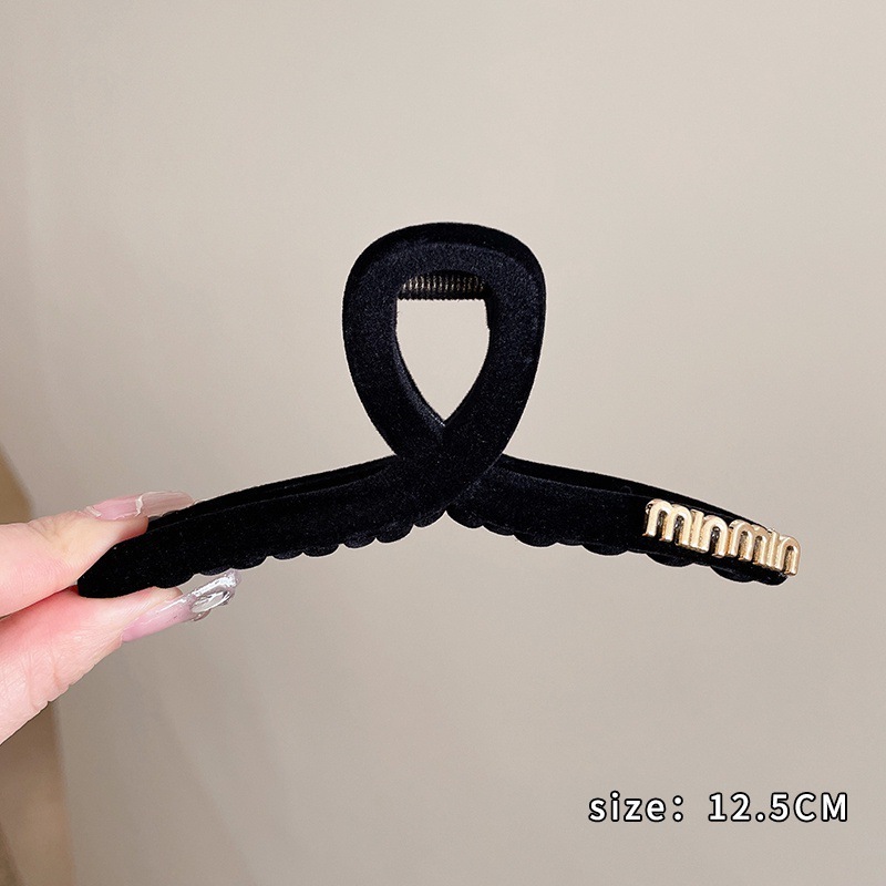 韩国可爱多巴胺发夹女高级感精致抓夹大号发量多鲨鱼夹后脑勺发卡|undefined